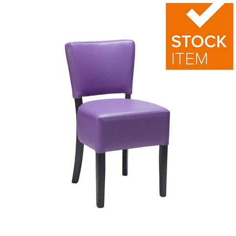 ALTO DINING CHAIRS PURPLE BLACK FRAME