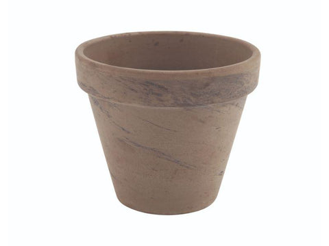 Terracotta Pot Basalt 11.2 x 9.7cm Pack of 6