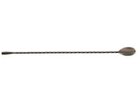 Gun Metal Teardrop Bar Spoon 35cm