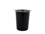 Genware S/St. Black Cutlery Cylinder 4.1/2"