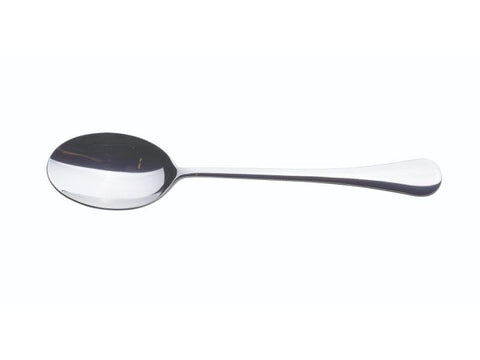 Genware Slim Dessert Spoon 18/0 (Dozen)