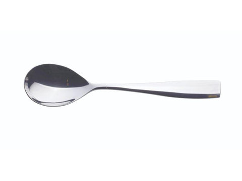 Genware Square Dessert Spoon 18/0 (Dozen)