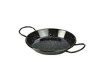 Black Enamel Miniature Paella Pan 15cm Pack of 10