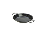 Black Enamel Paella Pan 20cm Pack of 6