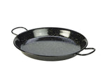 Black Enamel Paella Pan 30cm Pack of 6