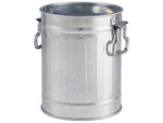 Miniature Galvanised Bin 8.5x11.2cm
