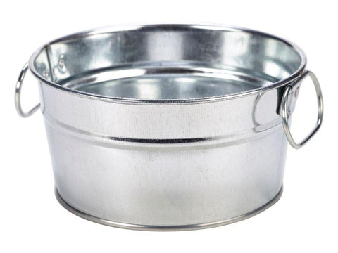Galvanised Steel Serving Bucket 15 x 8cm
