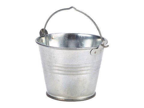 Galvanised Steel Serving Bucket 7cm Dia 4oz