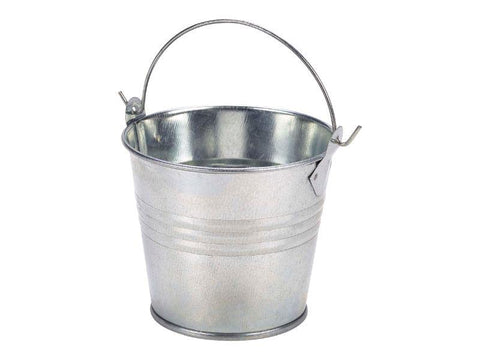 Galvanised Steel Serving Bucket 8.5cm Dia