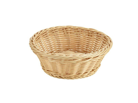 Round Polywicker Basket 21Dia x 8cm
