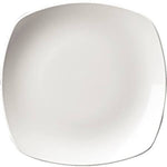 Churchill Plain Whiteware X Squared Plates 10 Inch - 252mm (Pack of 12)