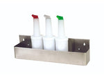 Genware S/St. 32" Speed Rail 8 Bottle