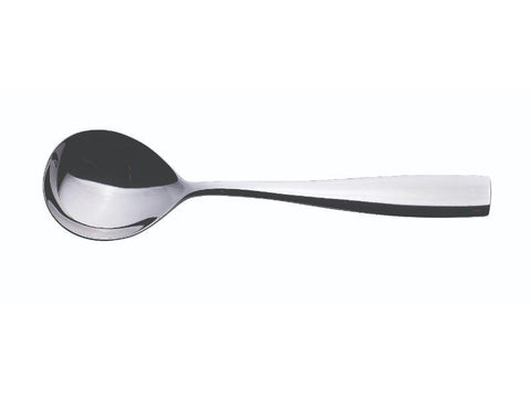 Genware Square Soup Spoon 18/0 (Dozen)
